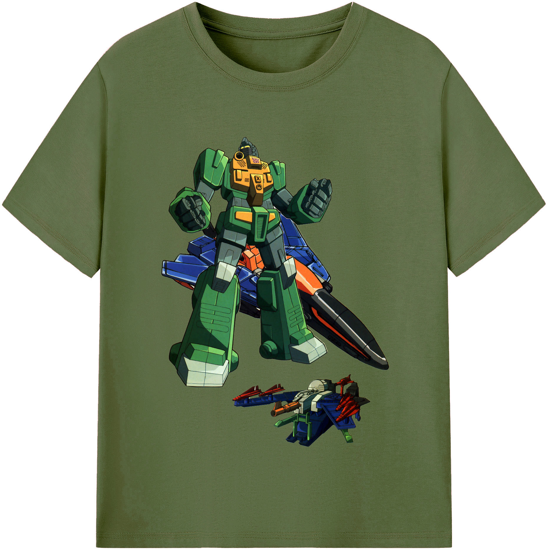 （画像用）  綿100％半袖Tシャツ（フロントプリント）